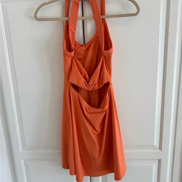 Amazon Women's Orange Dress - Picture 4 of 5